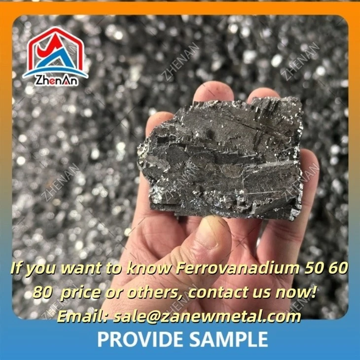 80% Ferro Vanadium 50-100 mm Lumps suppliers