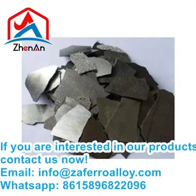 Elektrolyyttinen mangaani metalli 99,85% hiutale